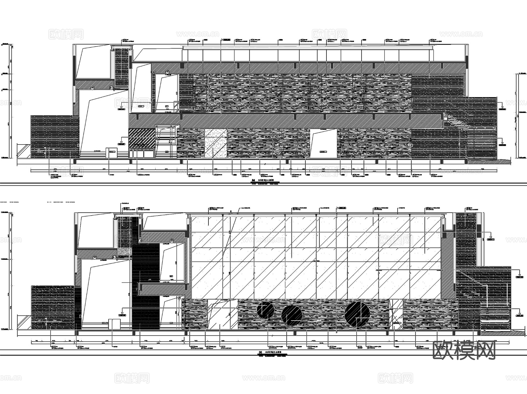 时代地产市桥南健身会所室内工装CAD施工图cad施工图