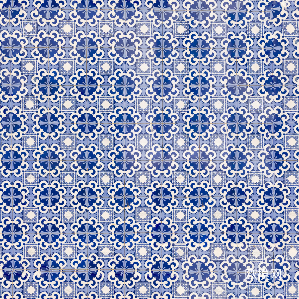 复古艺术几何图案瓷砖花砖121