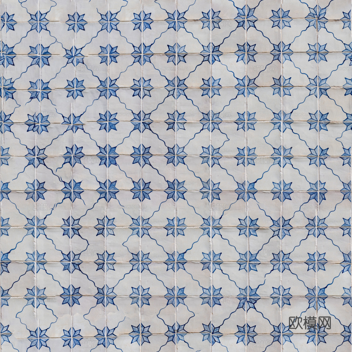复古艺术几何图案瓷砖花砖104