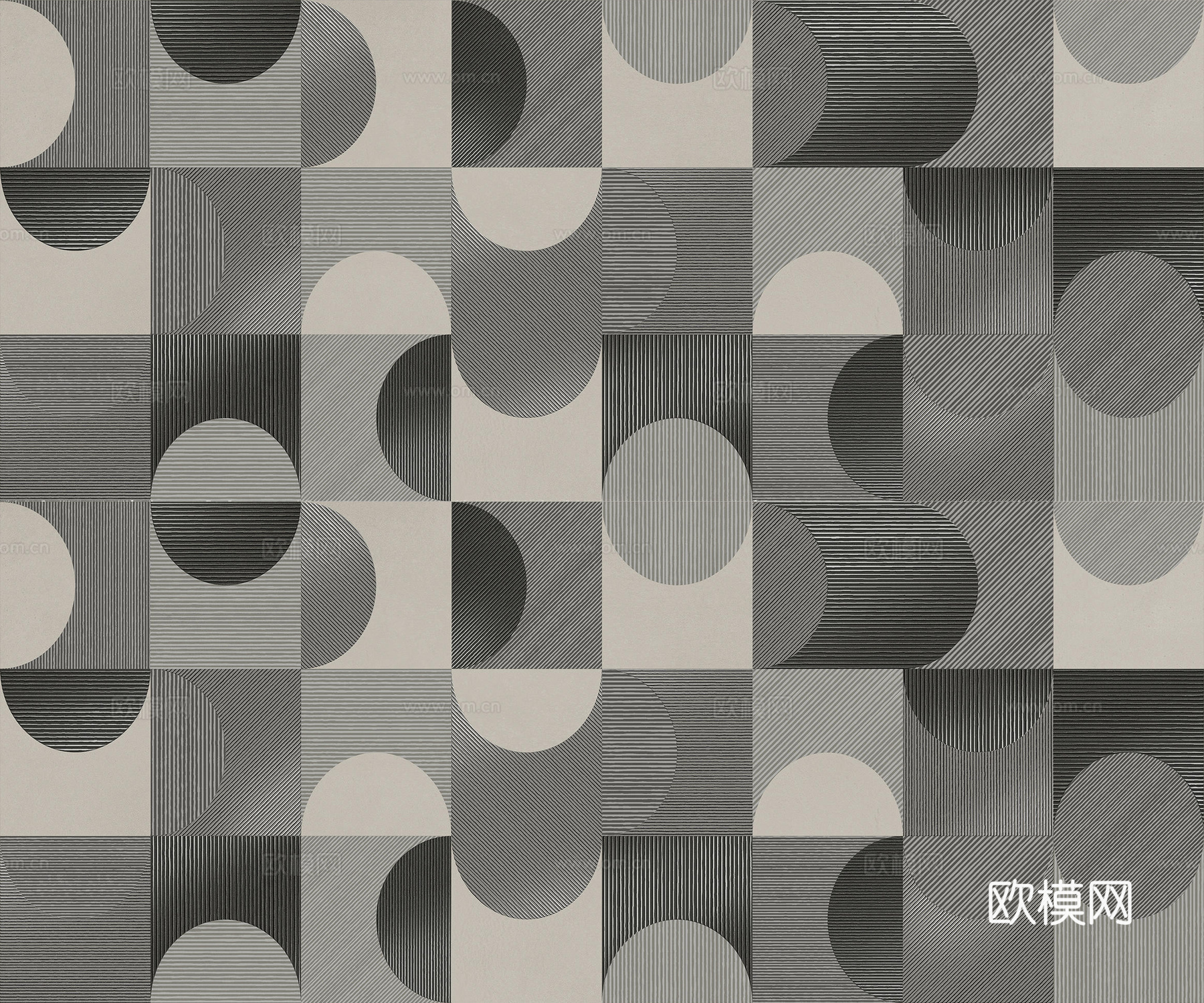 复古碎拼图案花砖瓷砖47