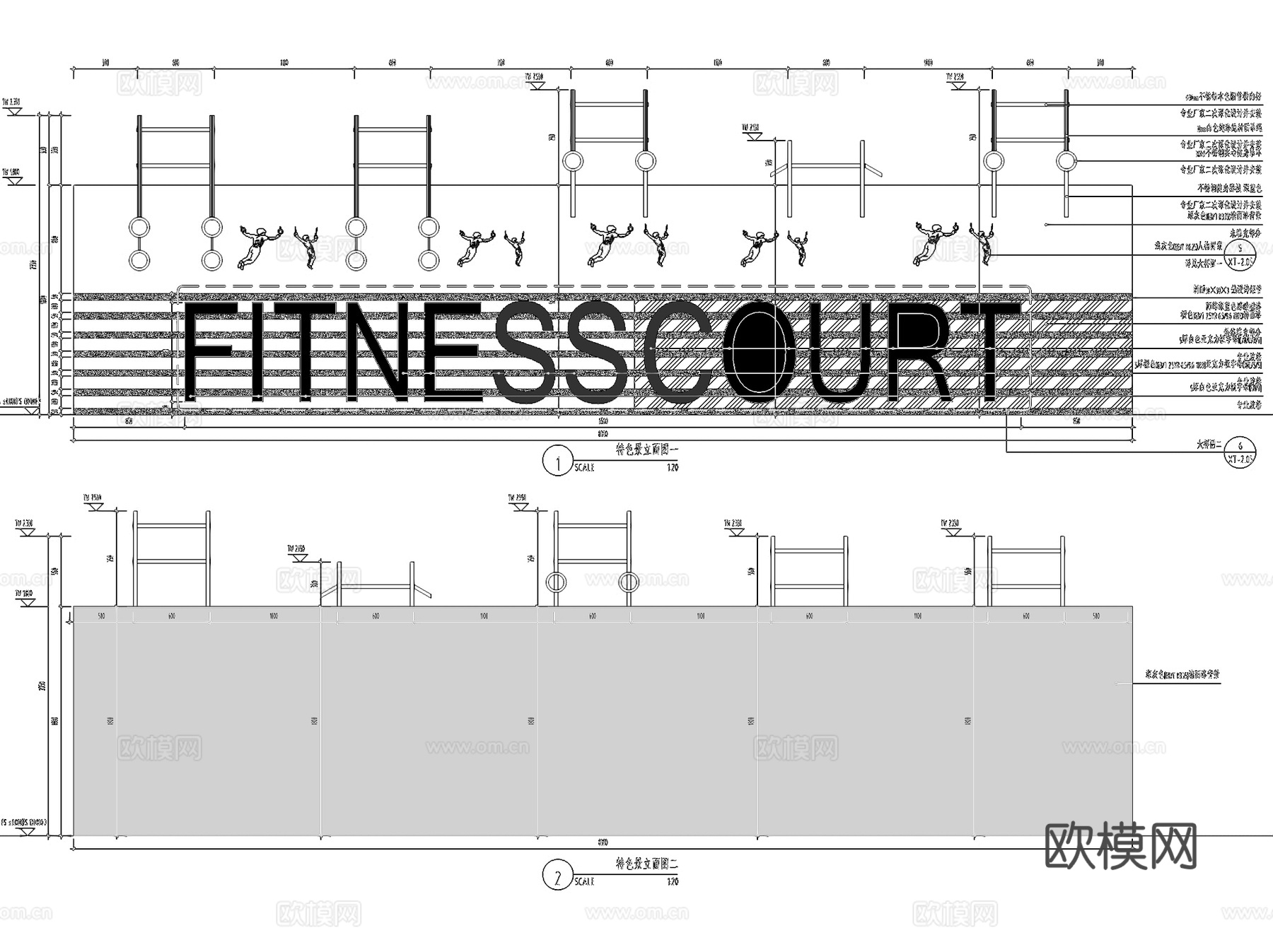 蓝光未来阅锦居住区大区景观CAD施工图cad施工图