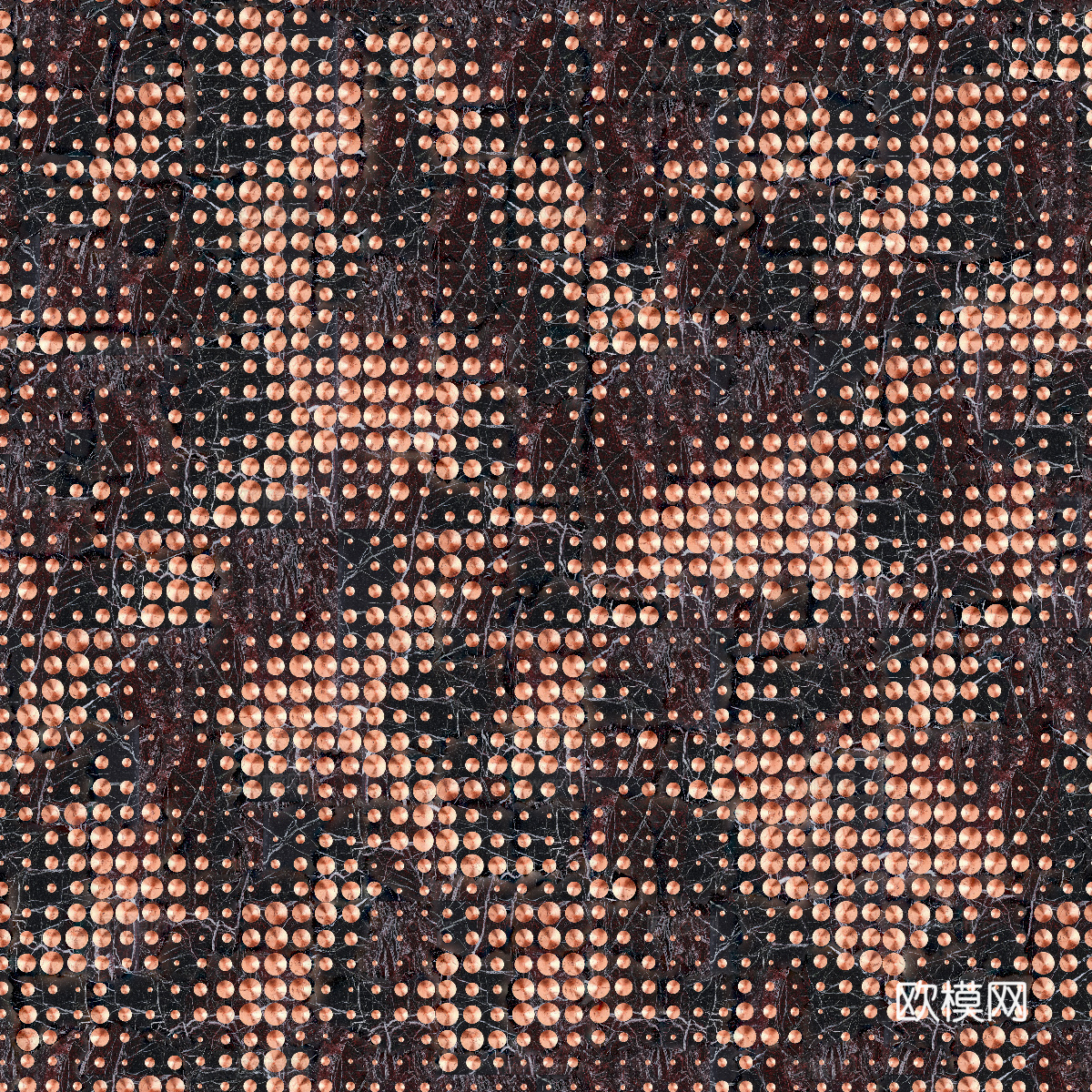 复古碎拼图案花砖瓷砖5