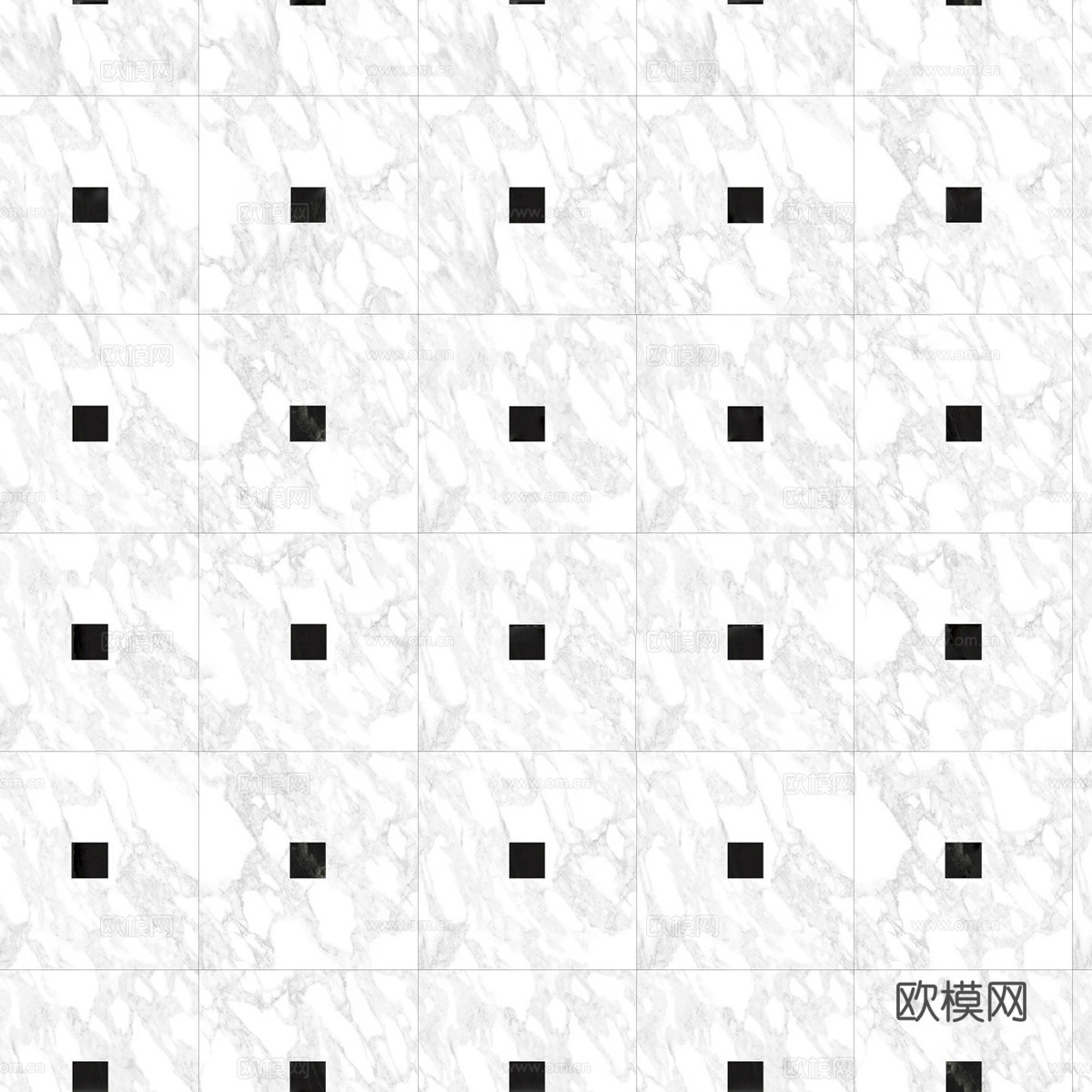 大理石几何拼花图案铺装37