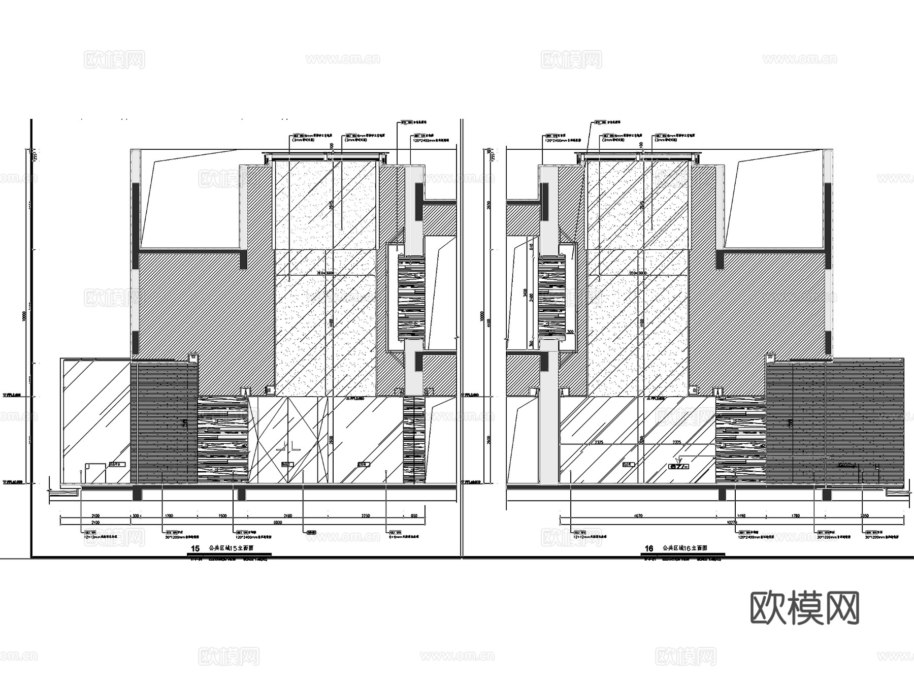 时代地产市桥南健身会所室内工装CAD施工图cad施工图