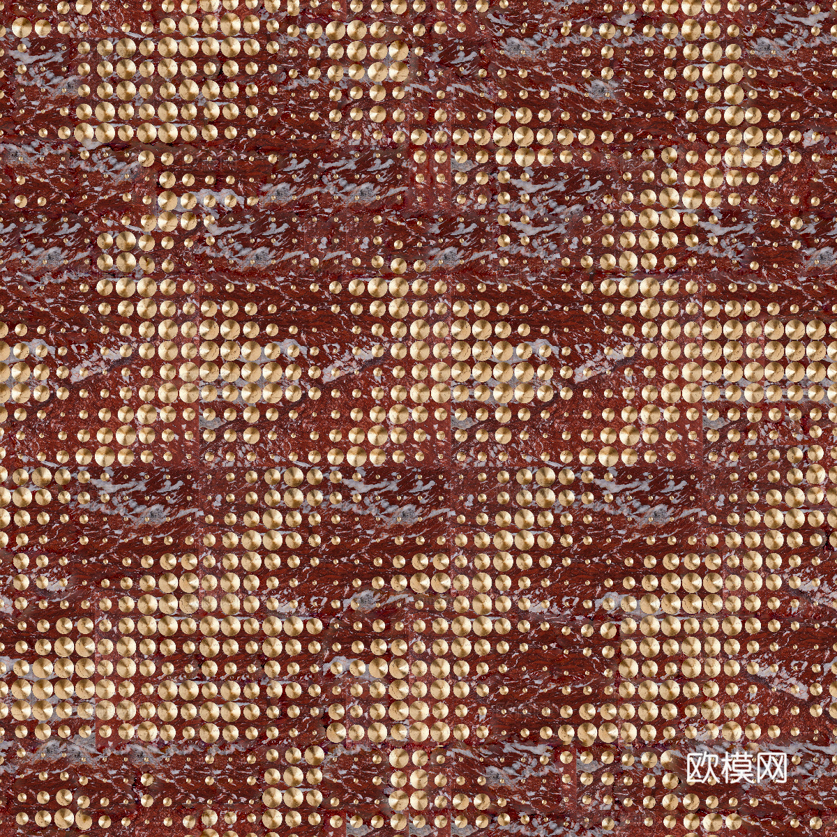 复古碎拼图案花砖瓷砖6