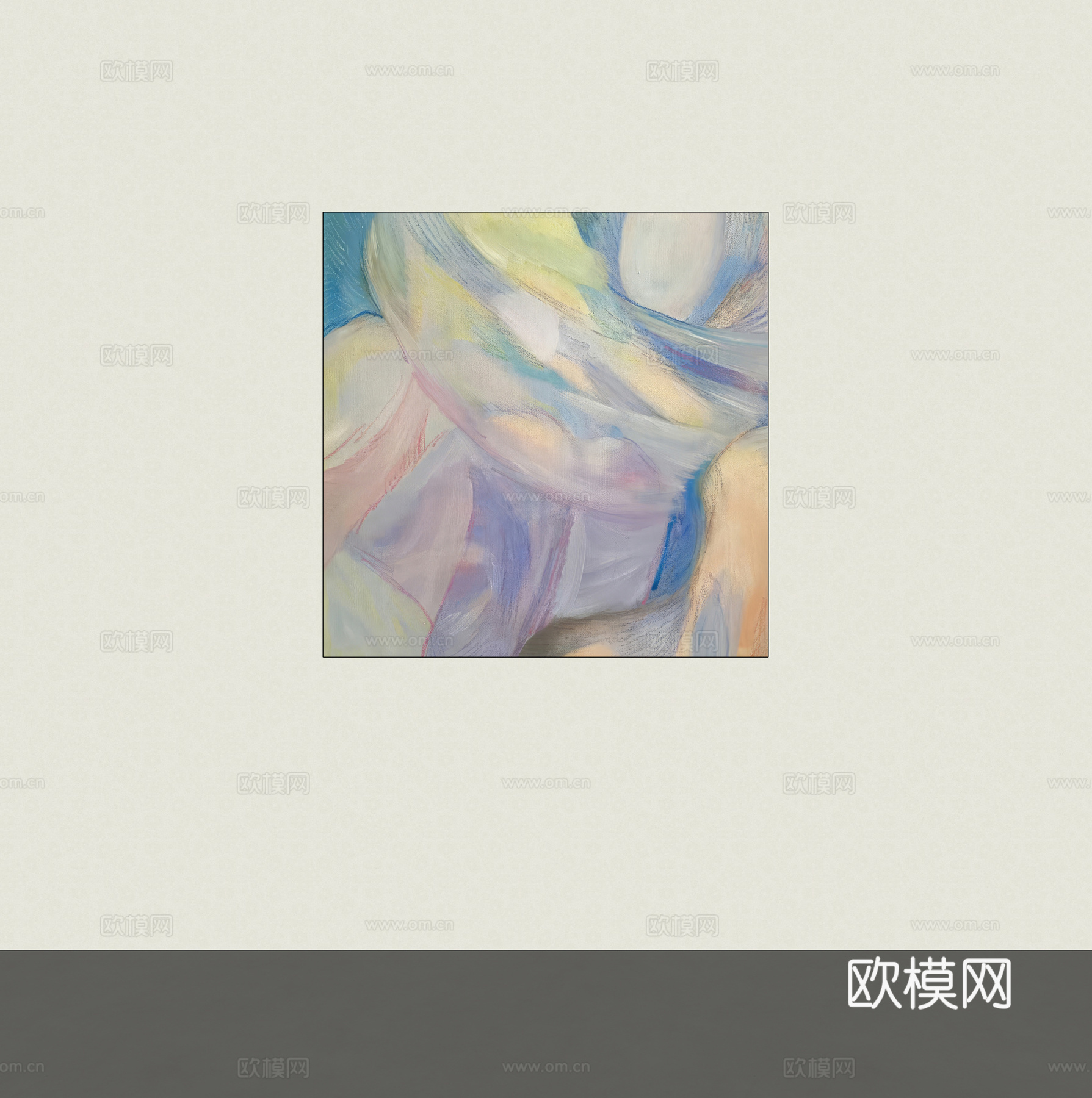 装饰画挂画su模型