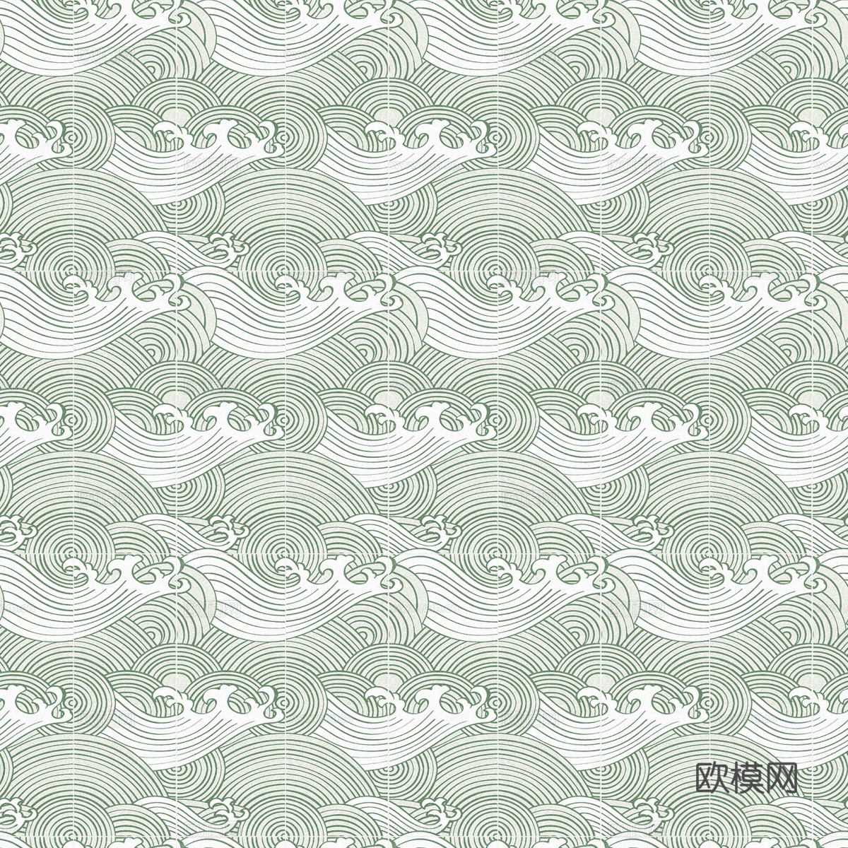 复古植物自然图案花砖瓷砖7