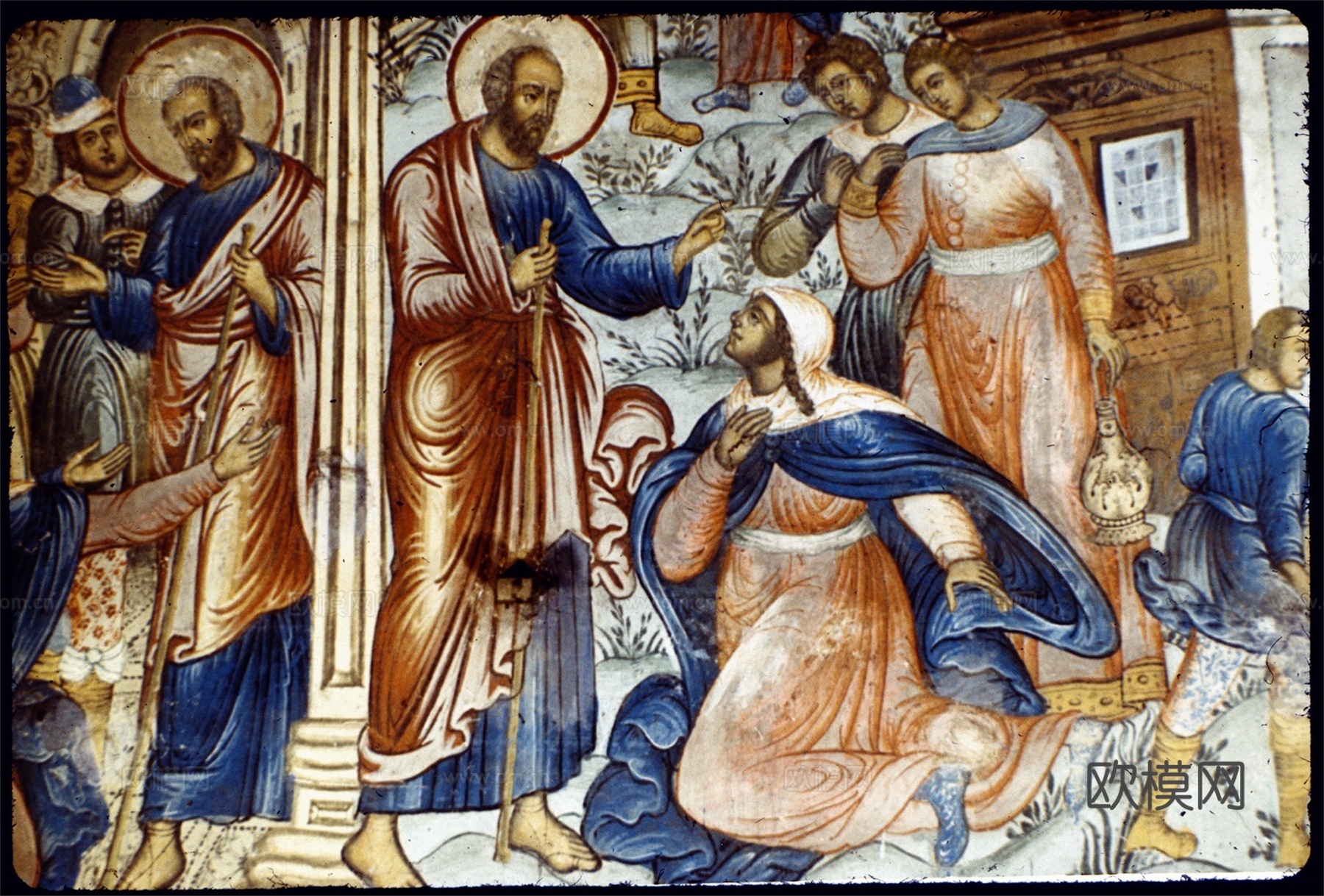 马列维奇抽象画，几何抽象装饰画4下载