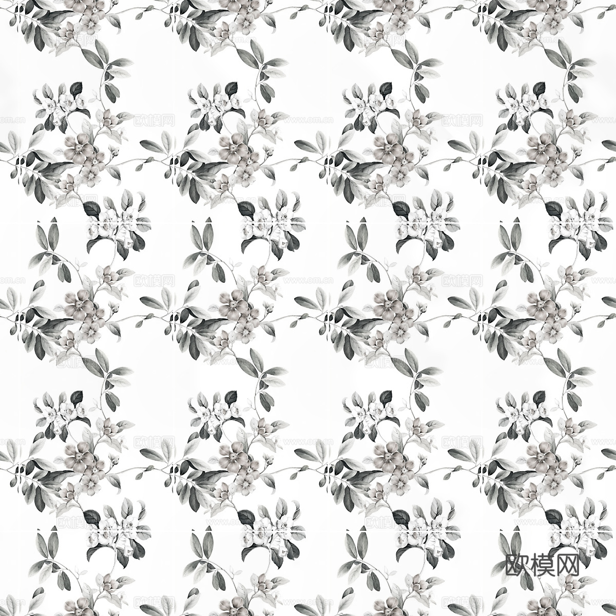 复古植物自然图案花砖瓷砖18