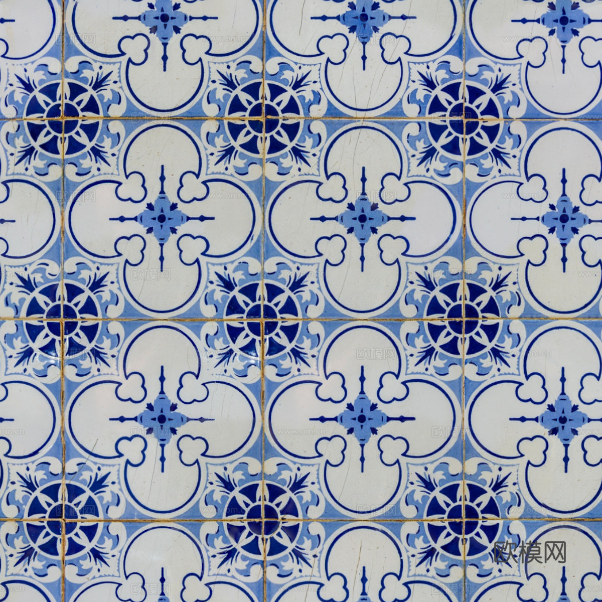 复古艺术几何图案瓷砖花砖39