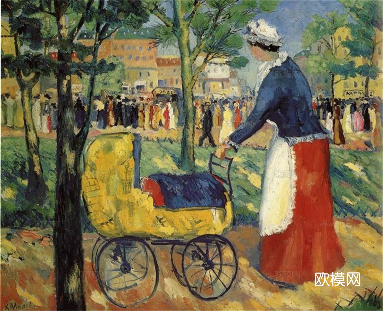 马列维奇抽象画，几何抽象装饰画93