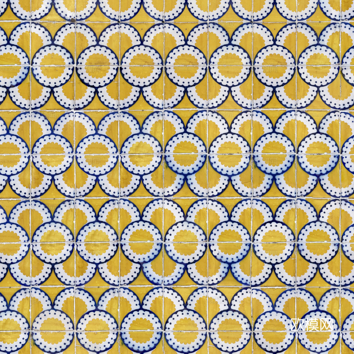 复古艺术几何图案瓷砖花砖86下载