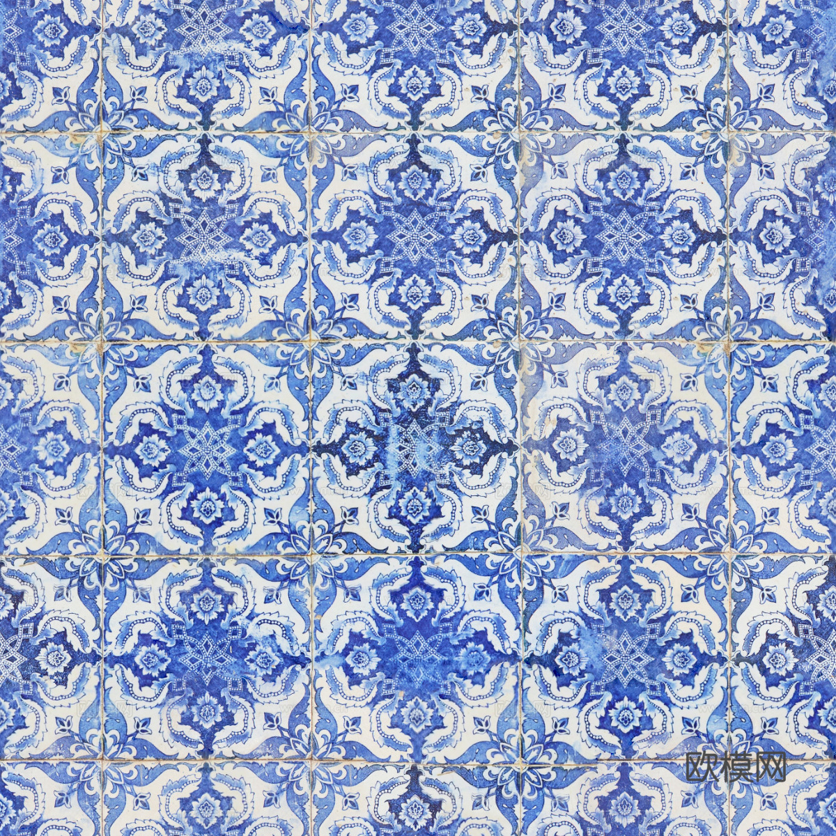 复古艺术几何图案瓷砖花砖44