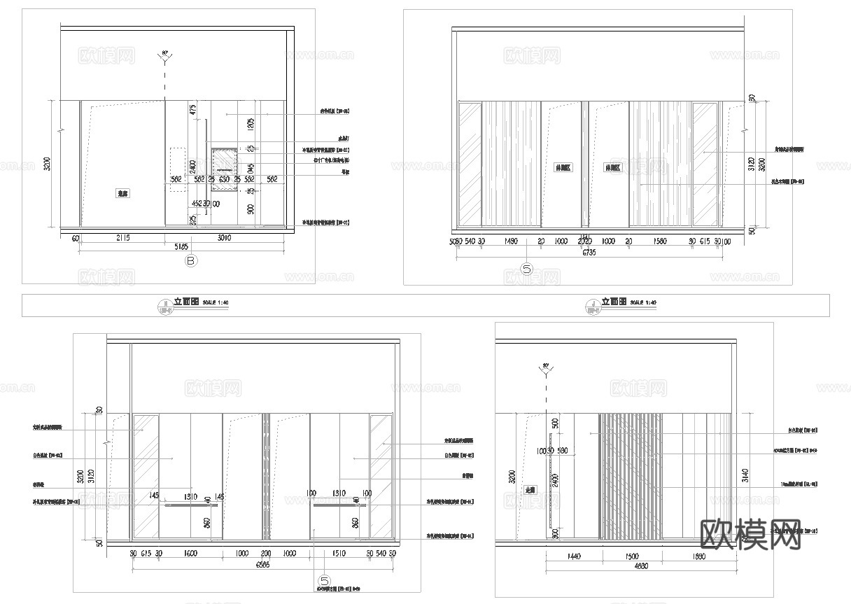 健身房 最新全套施工图合集cad施工图