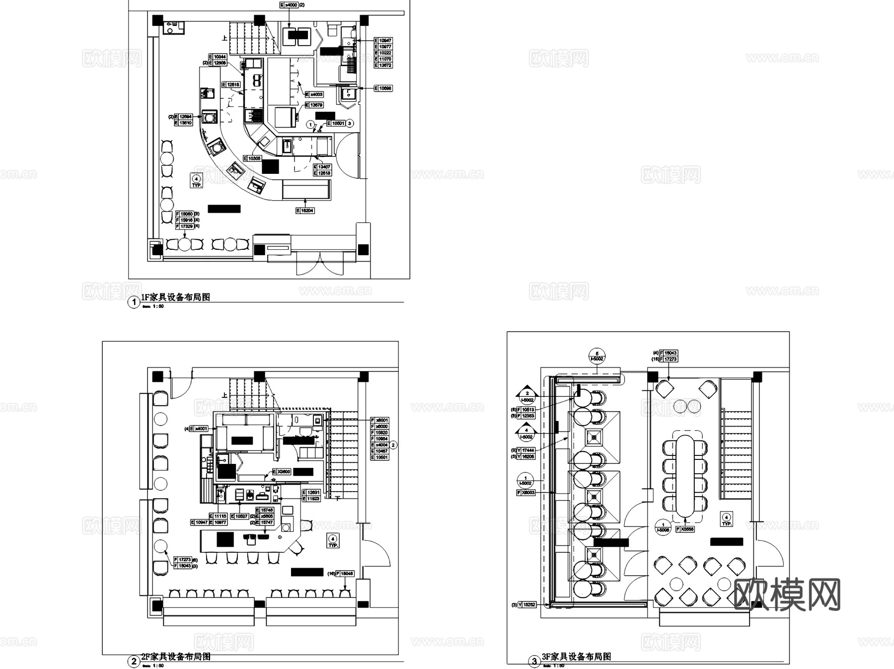 星巴克咖啡萧山新华书店店室内工装CAD施工图cad施工图