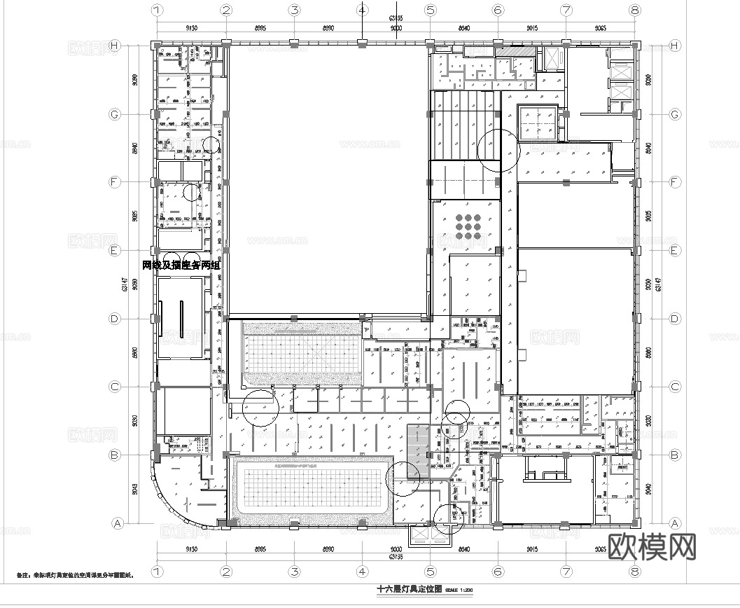 健身房 最新全套施工图合集cad施工图