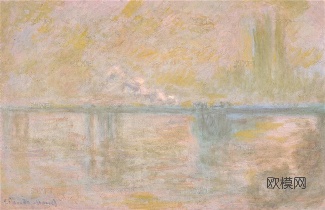 莫奈印象派绘画作品，世界经典名画254-克劳德下载