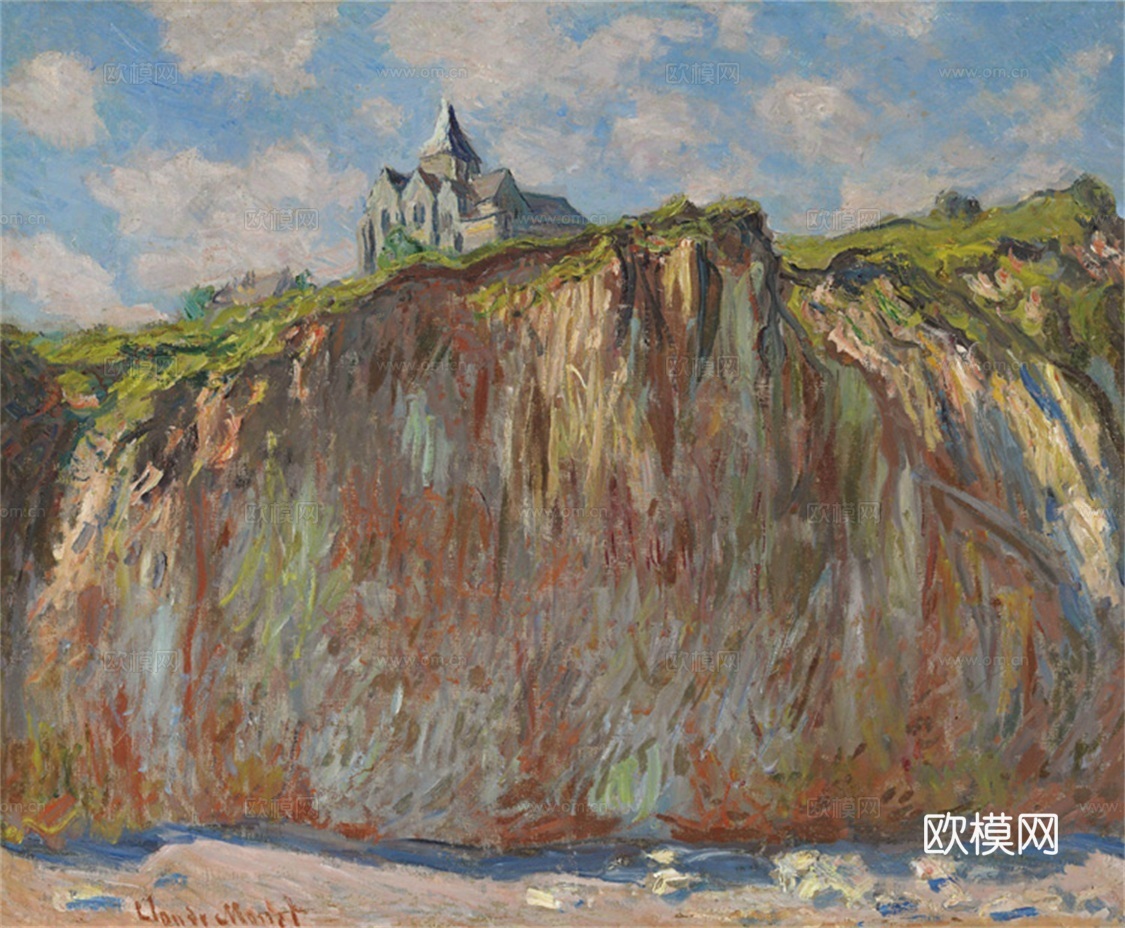 莫奈印象派绘画作品，世界经典名画28-克劳德