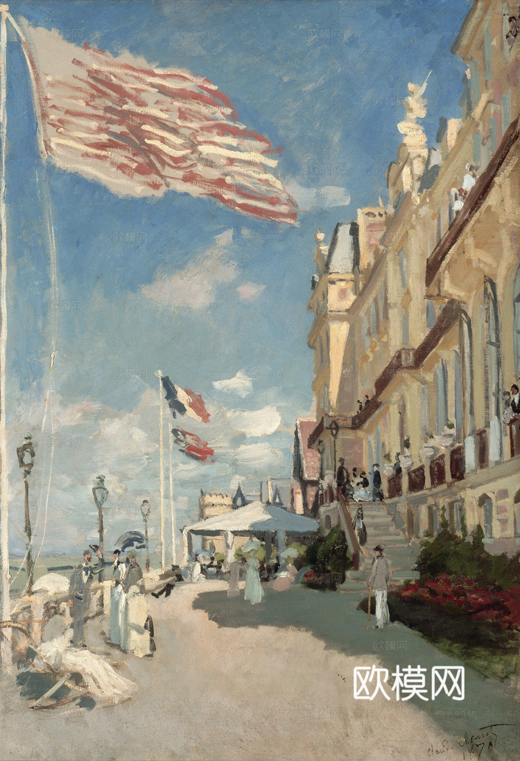 莫奈印象派绘画作品，世界经典名画45-克劳德下载