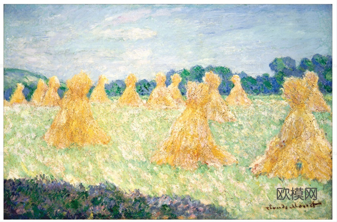 莫奈印象派绘画作品，世界经典名画2The Young Lad