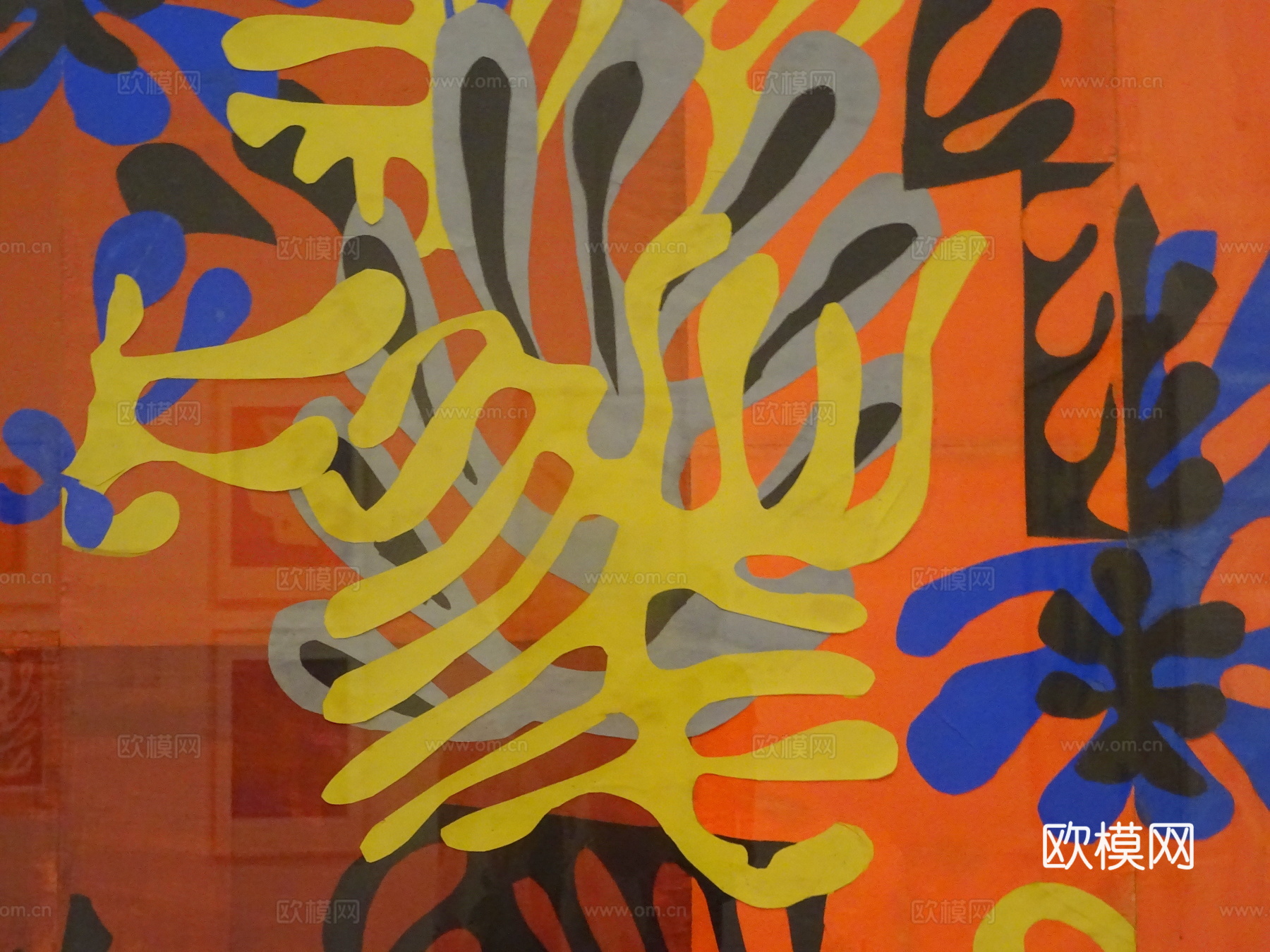 马蒂斯野兽派绘画作品，现代世界经典名画，抽象画480 马蒂斯下载