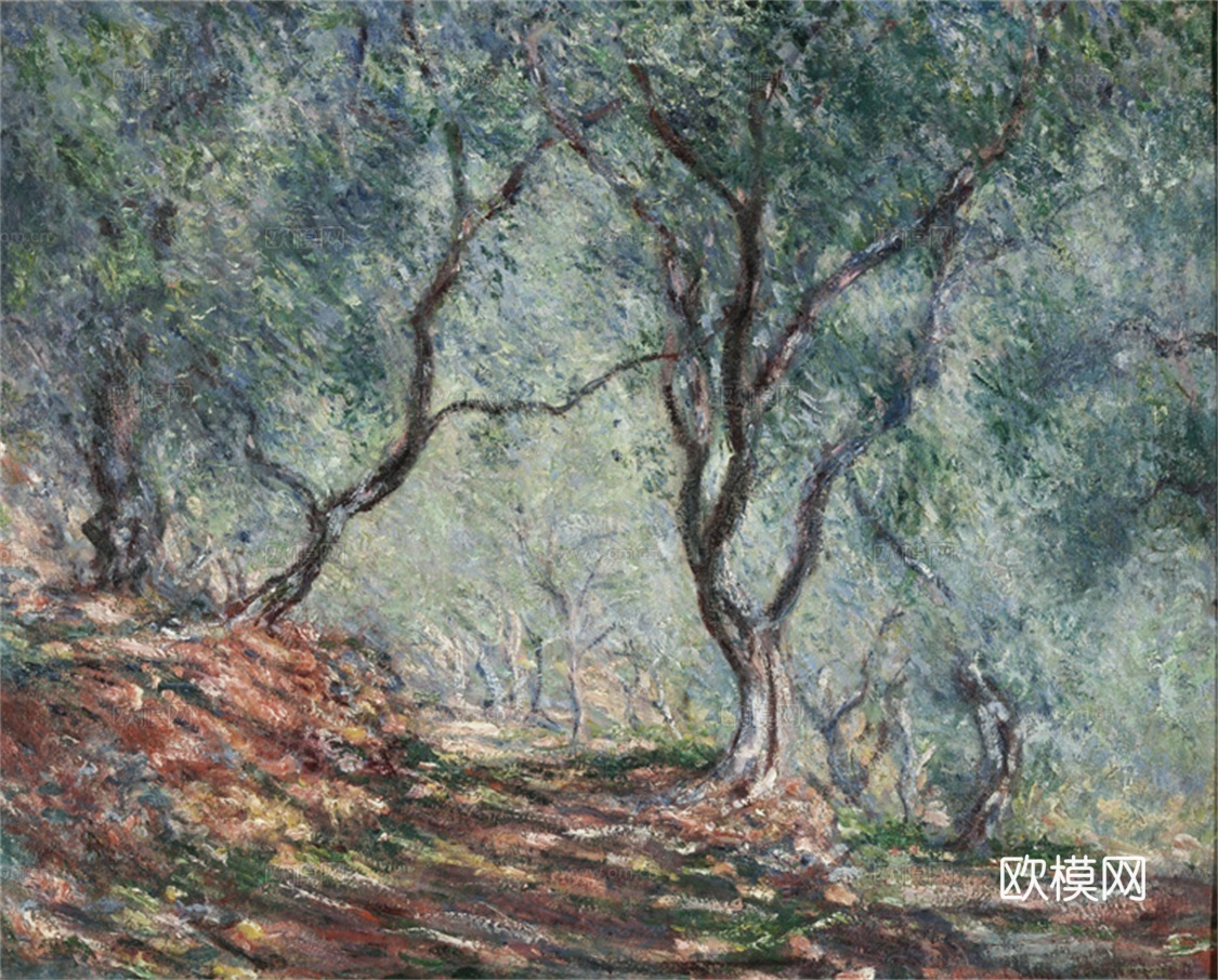 莫奈印象派绘画作品，世界经典名画7-克劳德