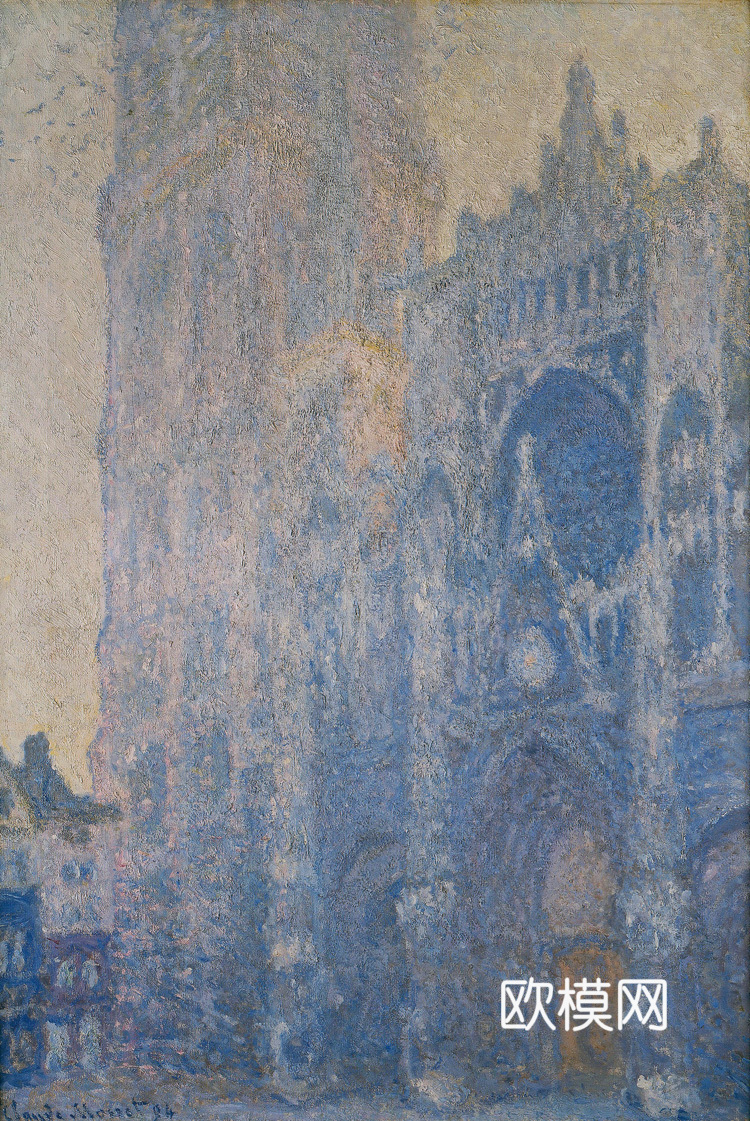 莫奈印象派绘画作品，世界经典名画429The Portal