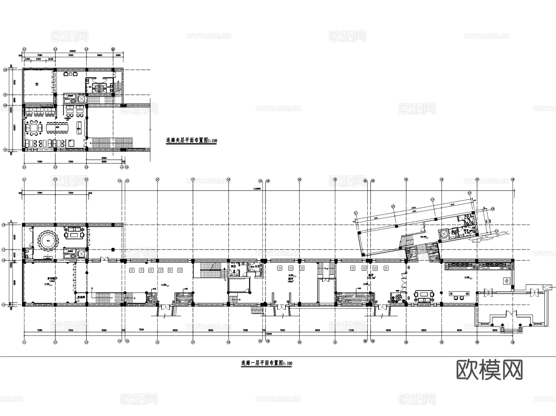 山西灵石石膏山龙吟书院室内工装CAD施工图cad施工图下载（渲染图6）