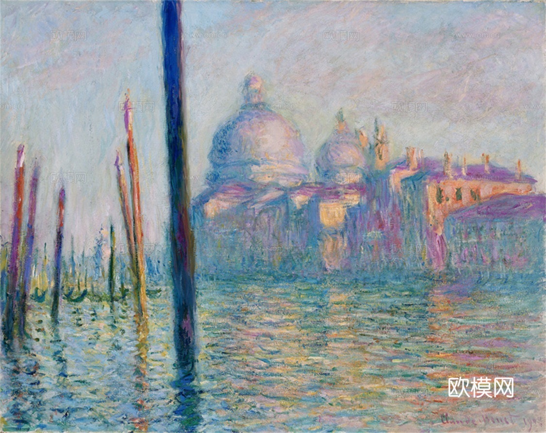 莫奈印象派绘画作品，世界经典名画499The Grand C