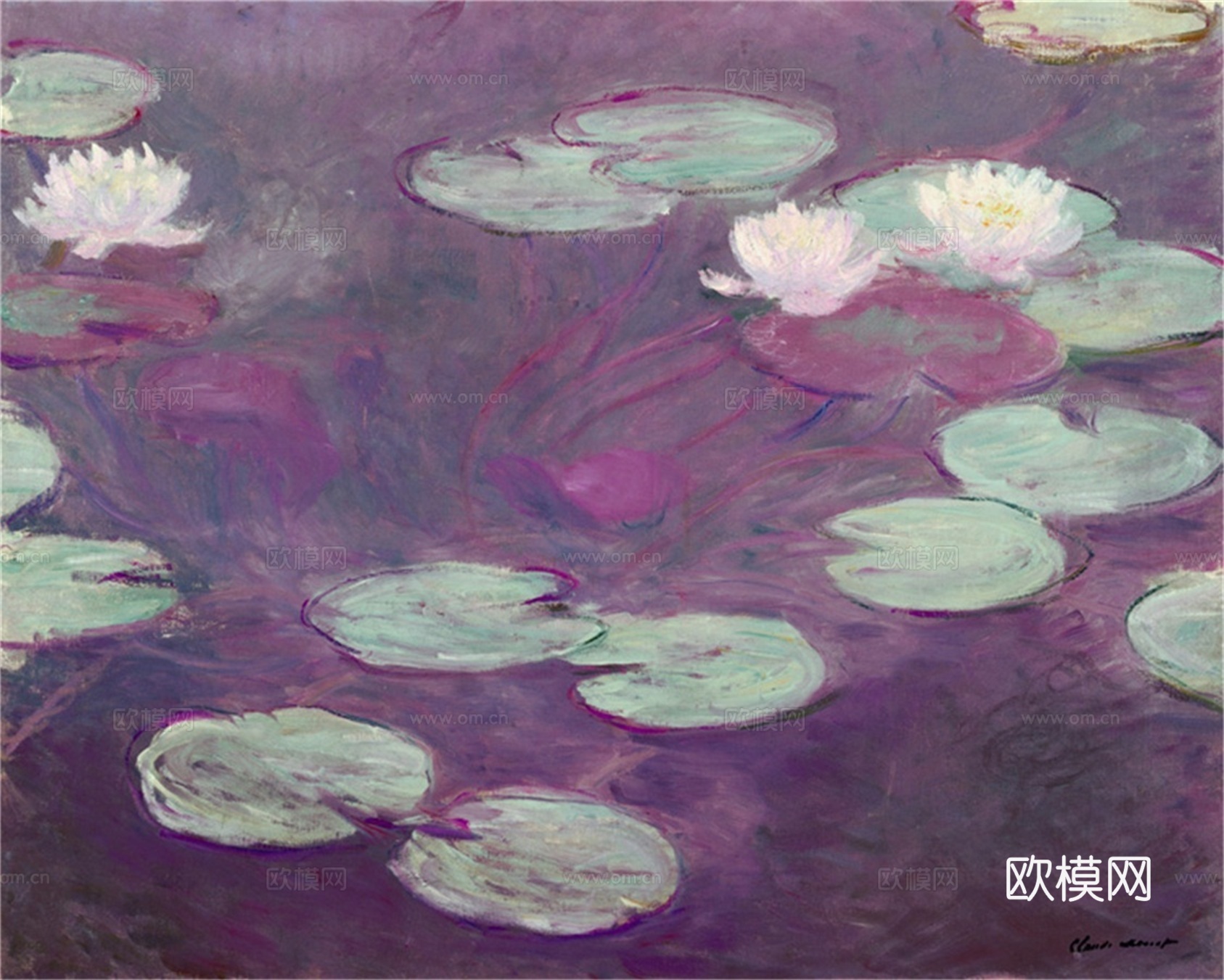 莫奈印象派绘画作品，世界经典名画112-克劳德