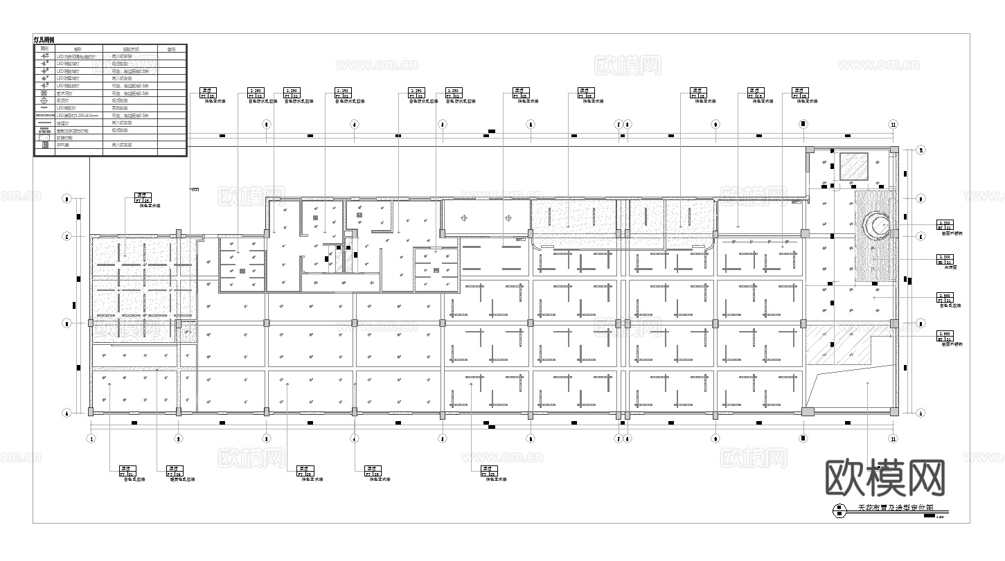 健身房 最新全套施工图合集cad施工图