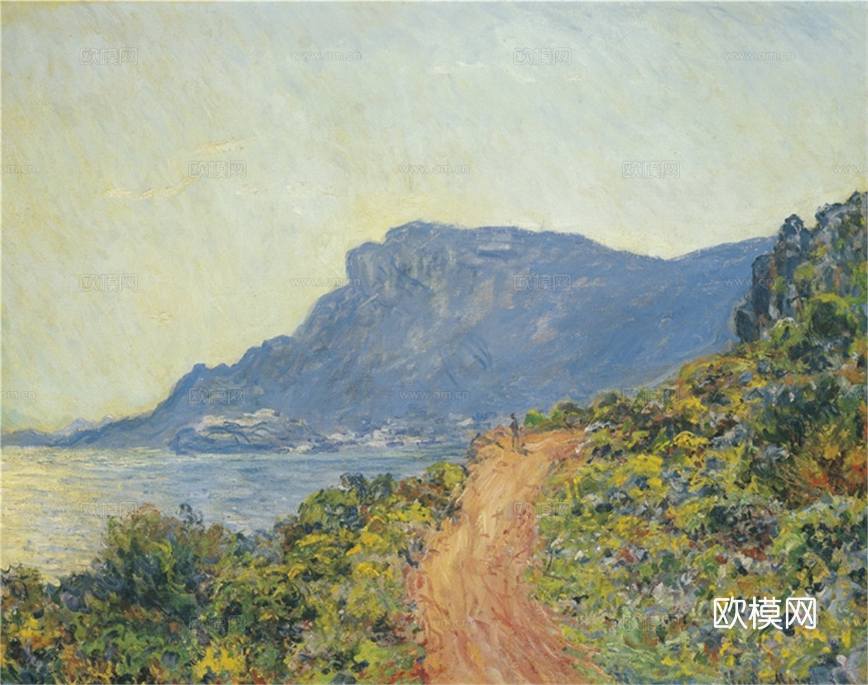 莫奈印象派绘画作品，世界经典名画332-克劳德下载