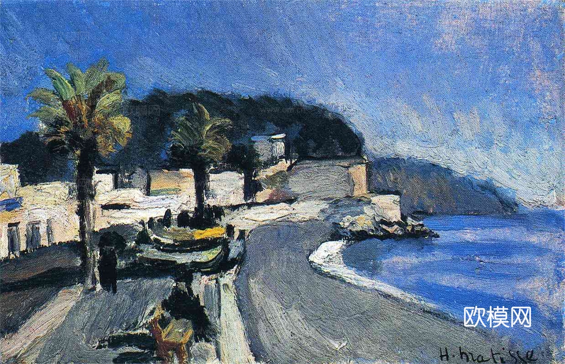 马蒂斯野兽派绘画作品，现代世界经典名画，抽象画440 马蒂斯下载