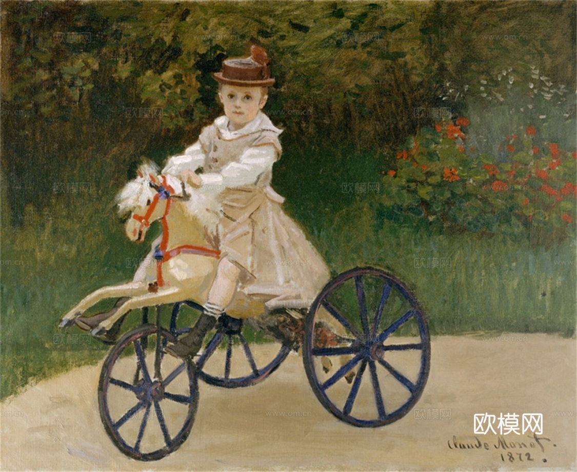 莫奈印象派绘画作品，世界经典名画466Jean Monet