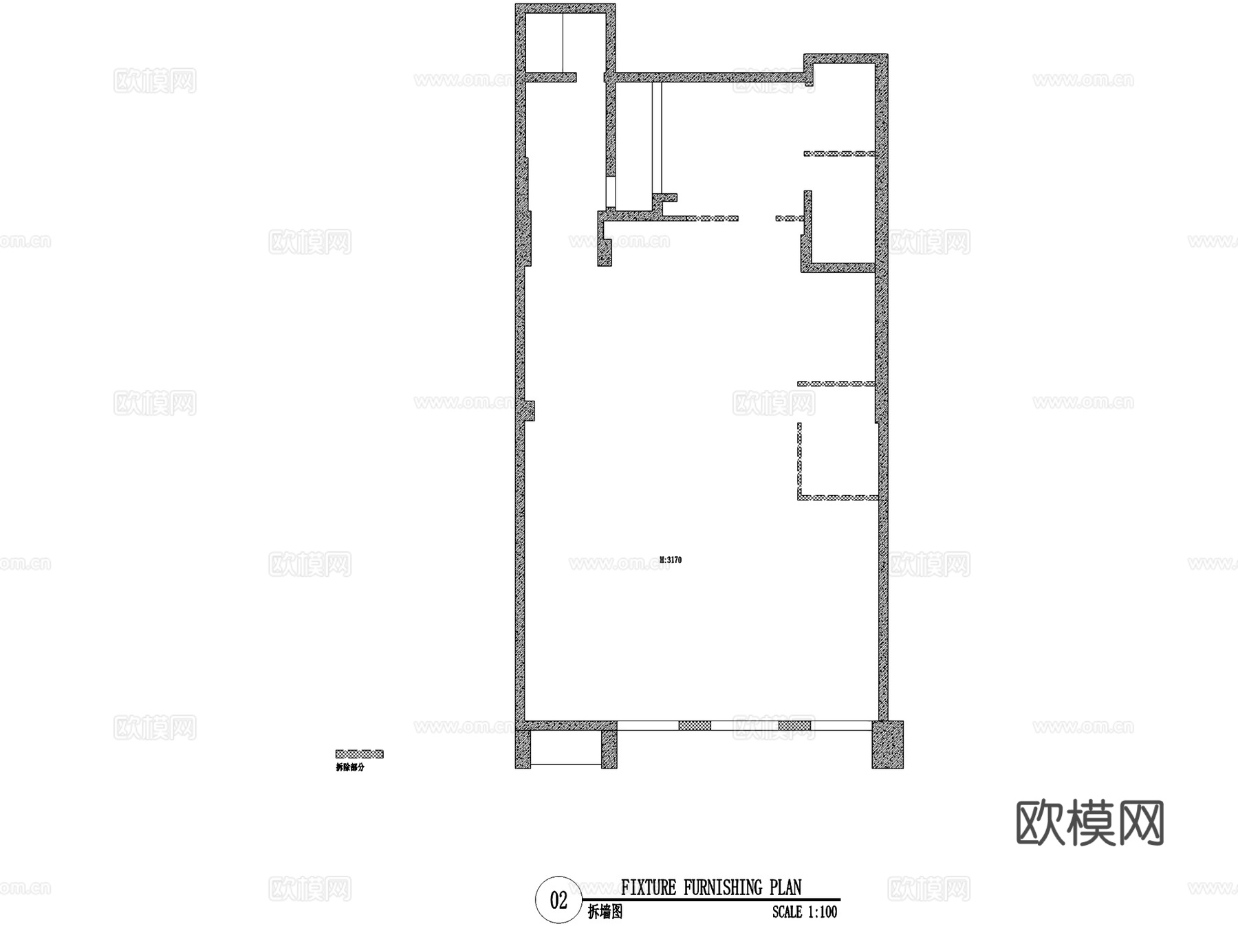 理想烟酒茶店室内工装CAD施工图cad施工图
