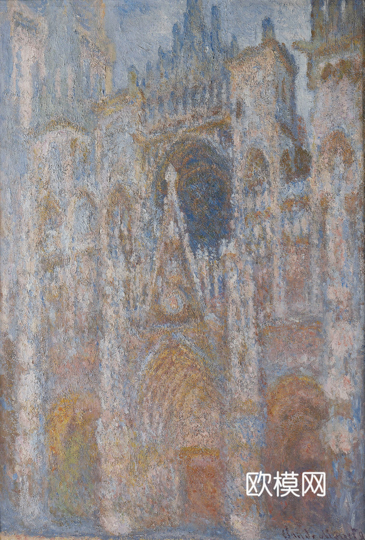 莫奈印象派绘画作品，世界经典名画433The Portal,