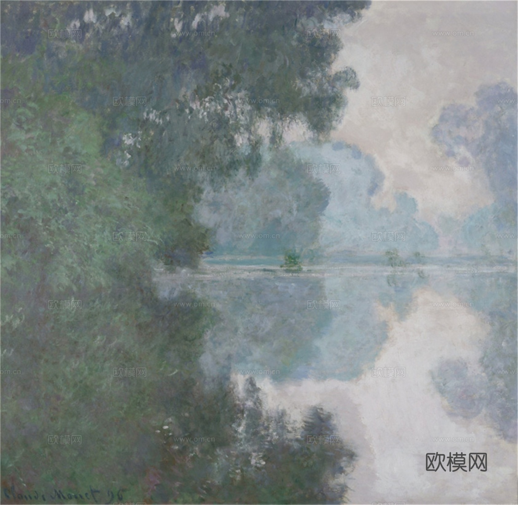莫奈印象派绘画作品，世界经典名画70-克劳德