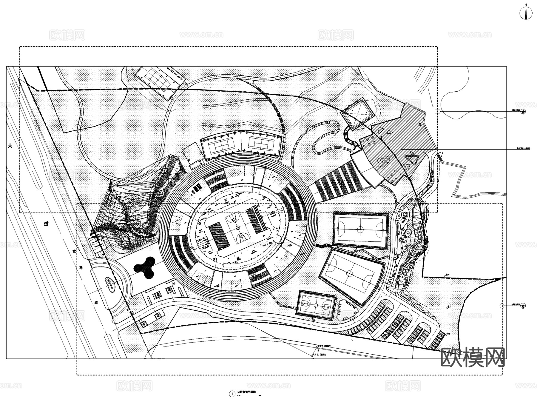 清镇广大城体育文化公园景观CAD施工图全套cad施工图cad施工图