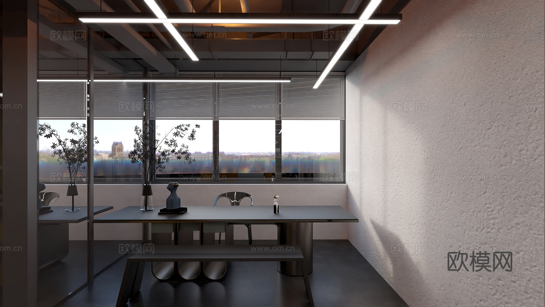 健身房 最新全套施工图 效果图合集cad施工图