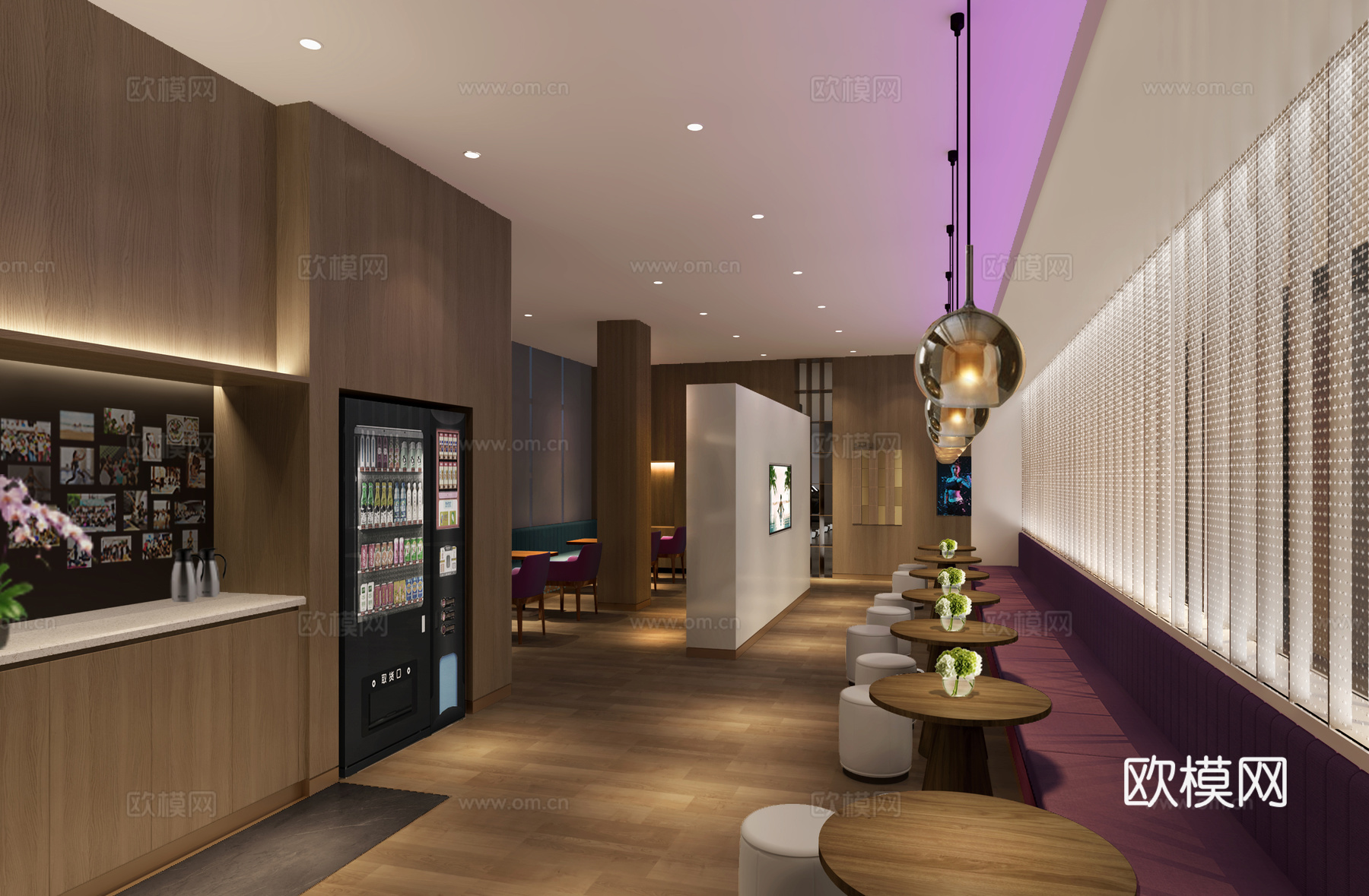 健身房 最新全套施工图 效果图合集cad施工图