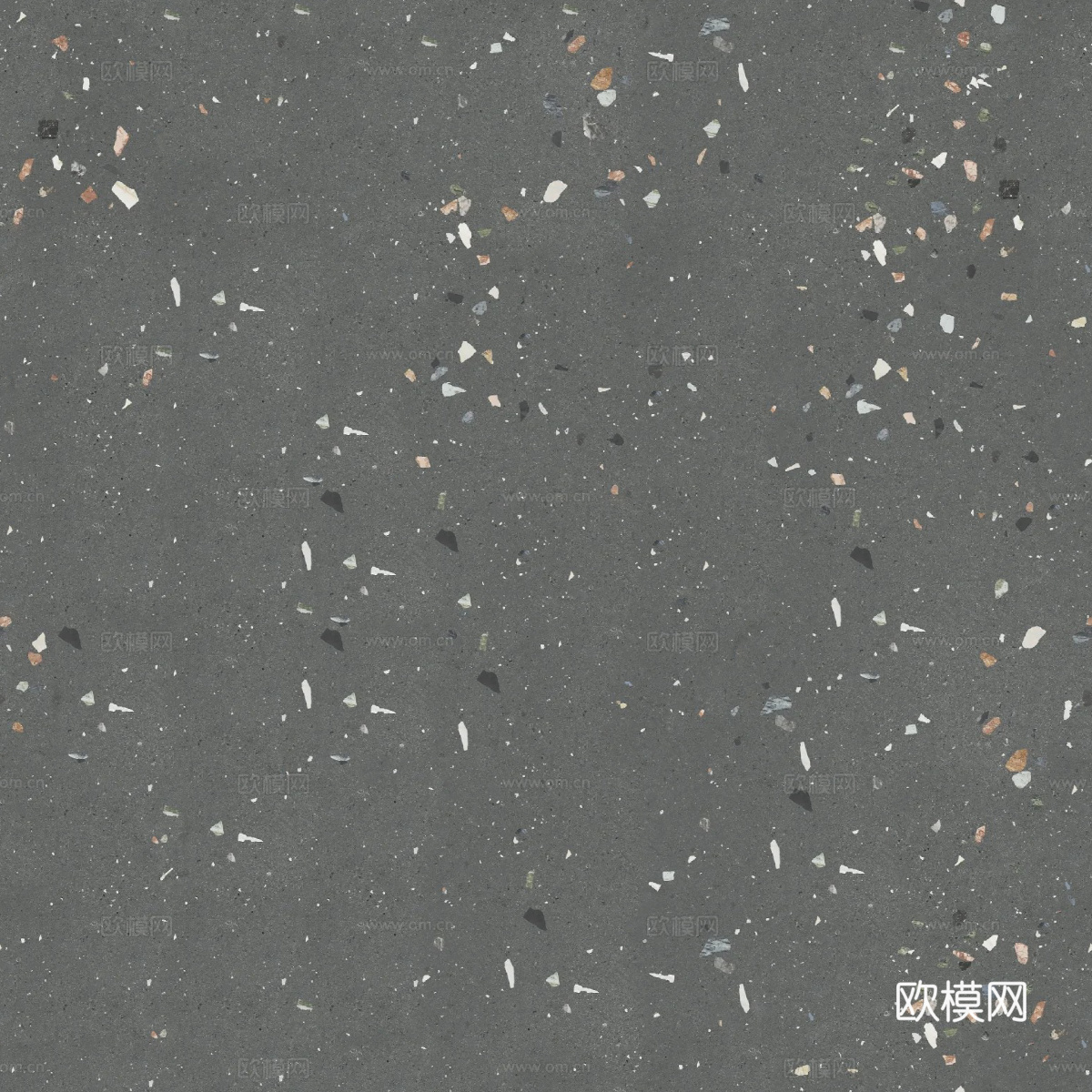 灰色深灰色水磨石肌理6