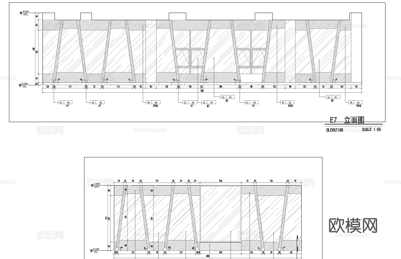 健身房 最新全套施工图合集cad施工图