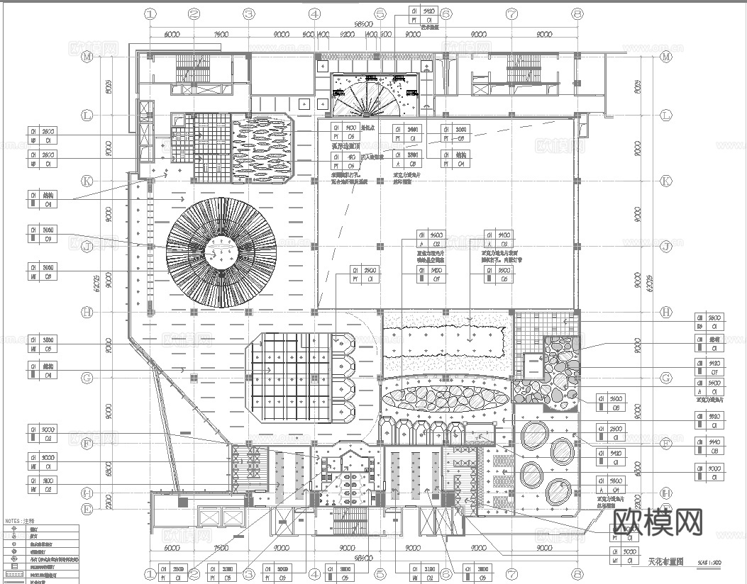 健身房 最新全套施工图合集cad施工图