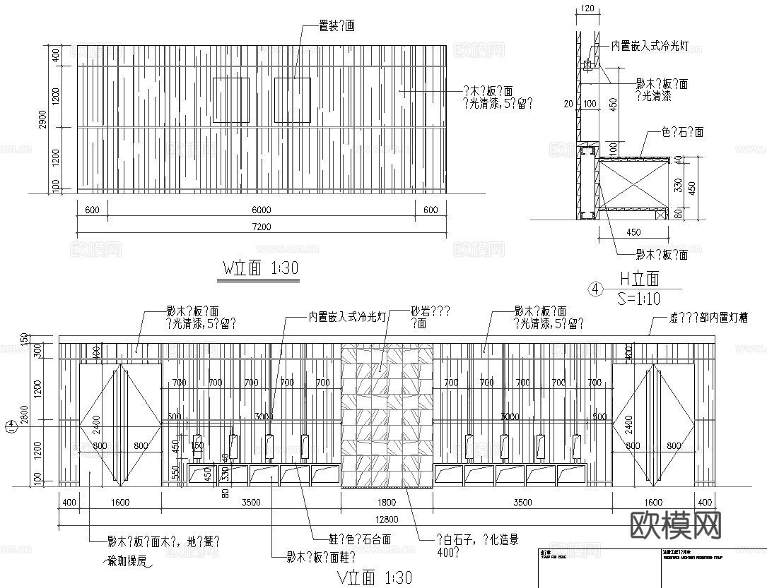 健身房 最新全套施工图合集cad施工图