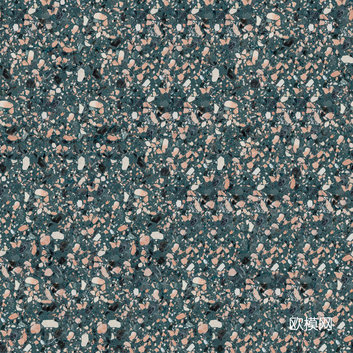 灰色黑色背景彩色碎石水磨石肌理22