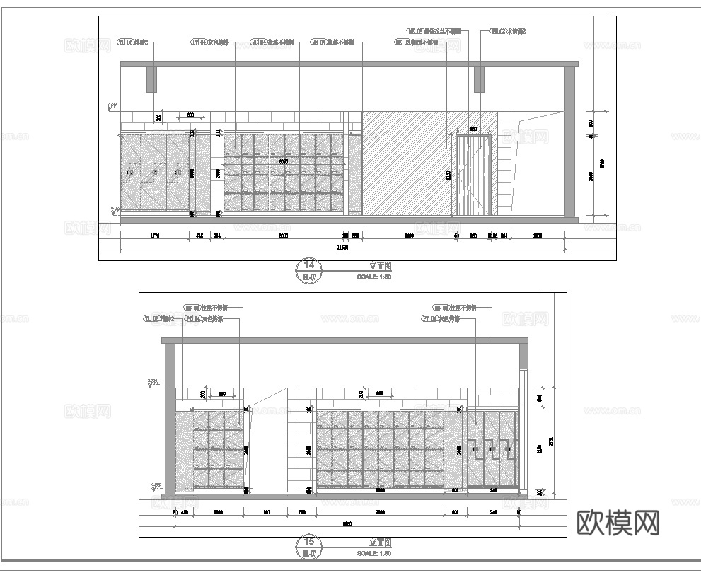 健身会所 最新全套施工图合集cad施工图