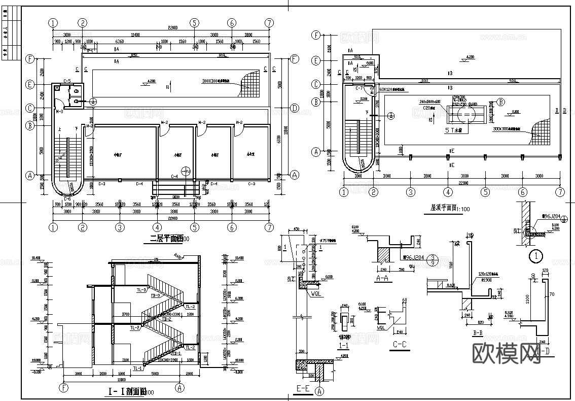 18套食堂建筑cad图纸2026最新整理合集cad施工图
