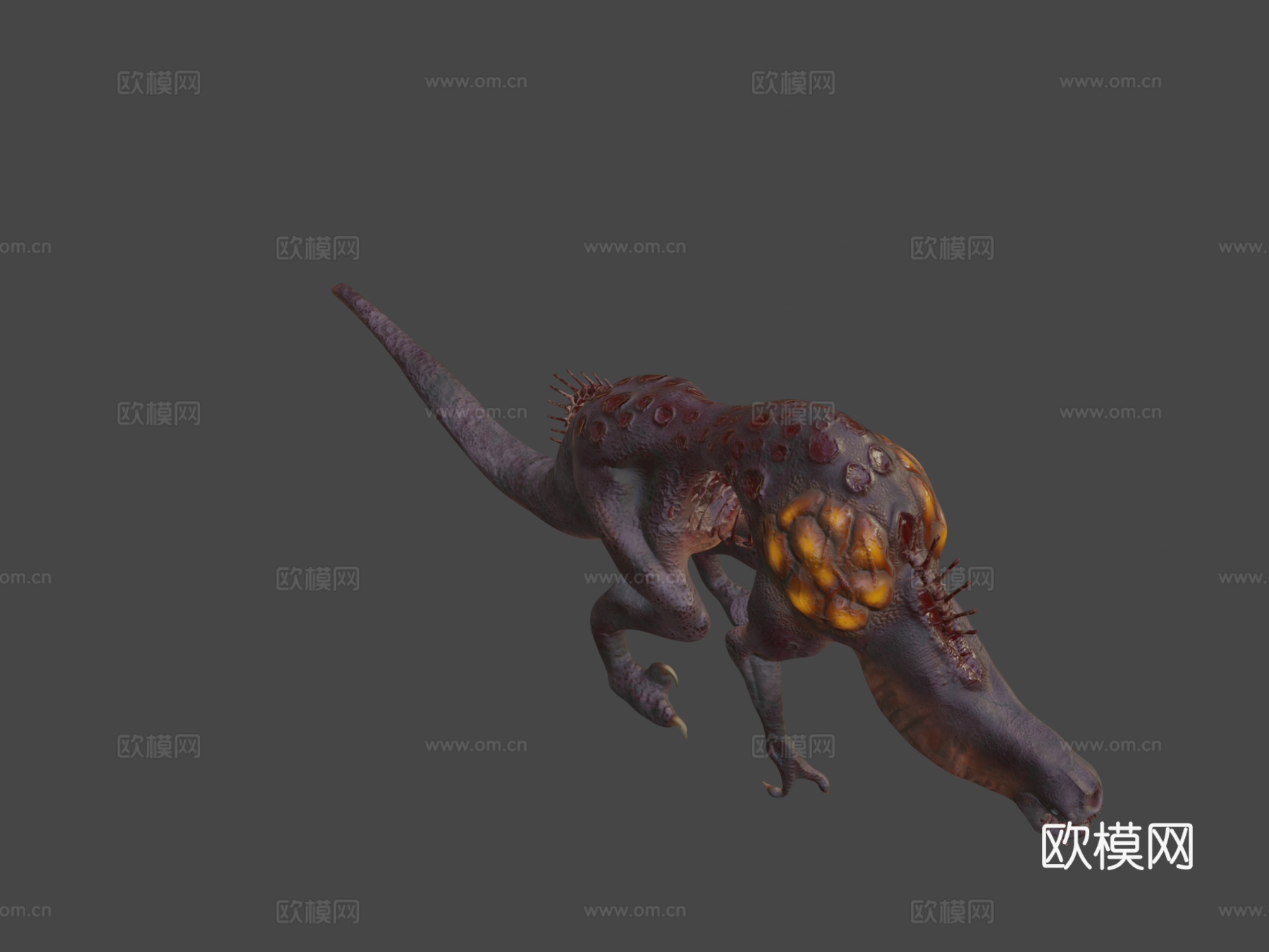 死亡精灵米尔提乌3d模型下载（渲染图7）