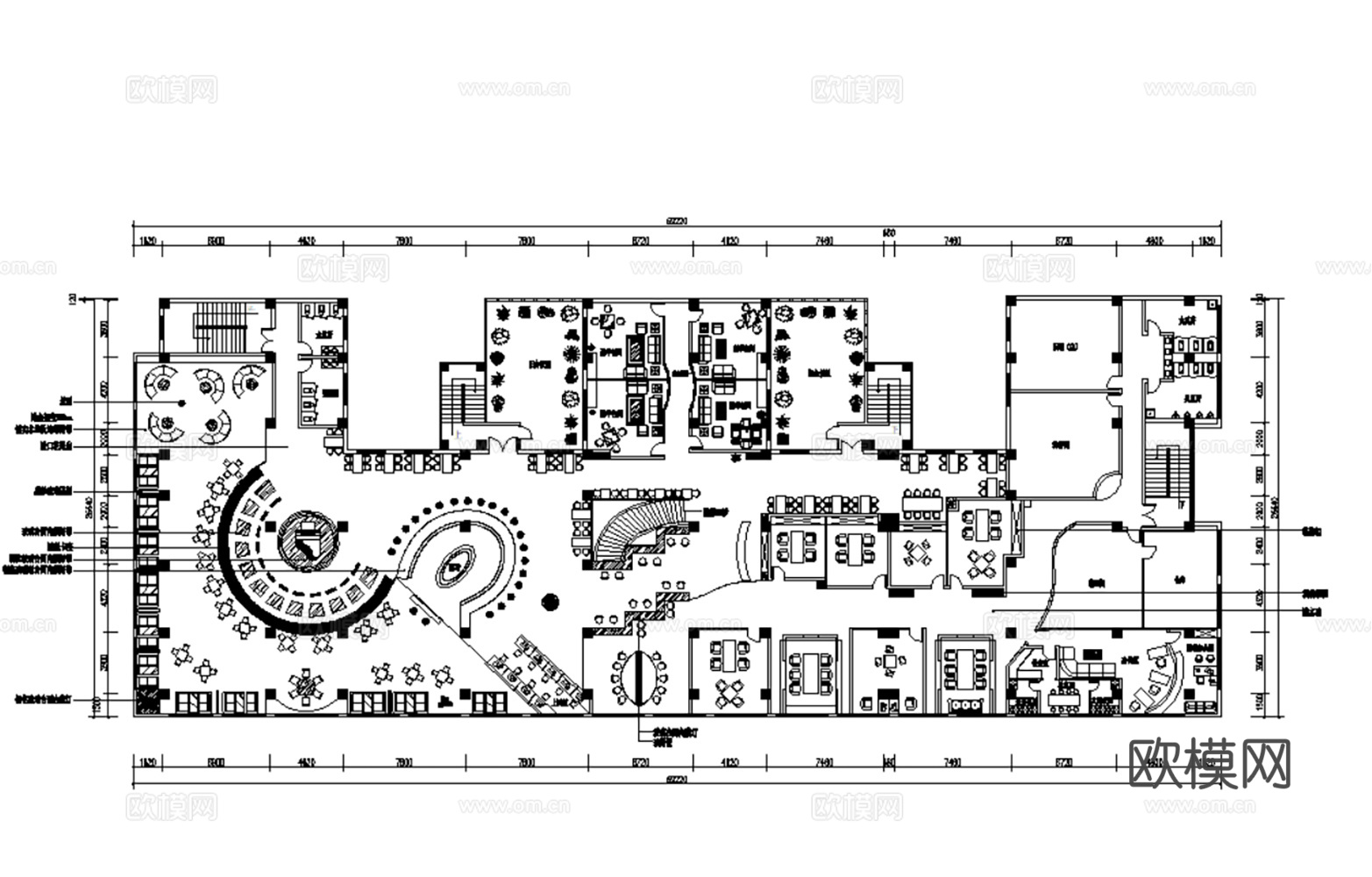 22套咖啡餐厅西餐厅茶餐厅室内装饰CAD施工图cad施工图