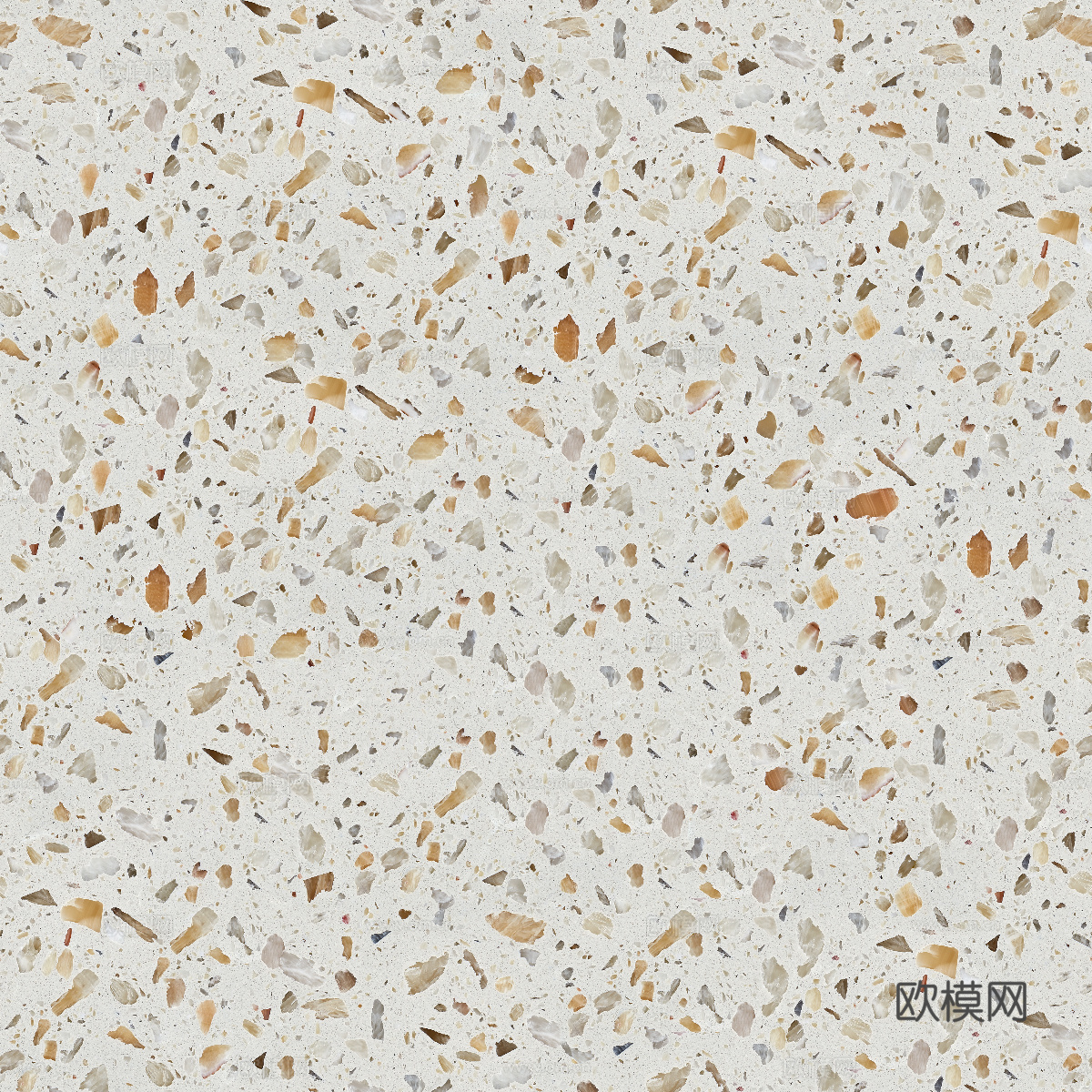 米黄色黄色背景彩色碎石水磨石肌理15